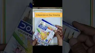 Easy Independence Day Art For Beginners #short