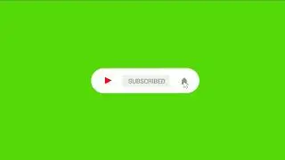 animated green screen subscribe button