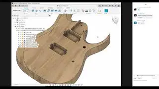 3d моделирование электрогитары. Часть 9