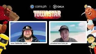 Coins Plays: Town Star with Gala Games | Coins AMA with Jason Brink