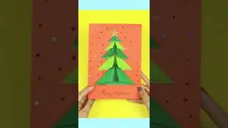 Tarjeta para Navidad 🎄- Manualidades navideñas regalos 🎁