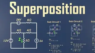 Superposition Theorem Made Easy: Step-by-Step Circuit Analysis