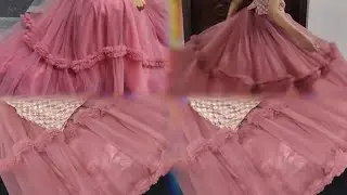 new letest umbrella lahnge ki cutting& stitching proper unique design tutorial#@Neetu_rathore0505