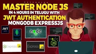 Master Node JS in Telugu in 3 Hours|With JWT authentication