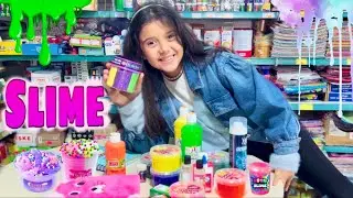 Dev Slime Alışverişimiz !! Ne Bulduysak Aldık