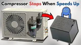 Inverter Compressor Start But Stops When Increasing Speed