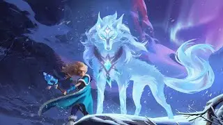 Crystal Maiden persona turns her into an ice wolf 🐺