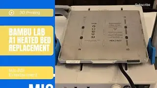 A1 Recall Full Bed Replacement Video - Including the mandatory pictures for the Bambu Coupon