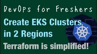 Create EKS Clusters in Two Regions Using Terraform with VPC, EBS CSI Driver & Node Configuration