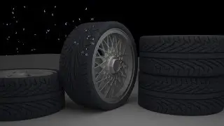 3ds Max - modelling tire tread tutorial