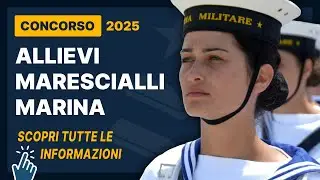 Concorso Allievi Marescialli Marina 2025