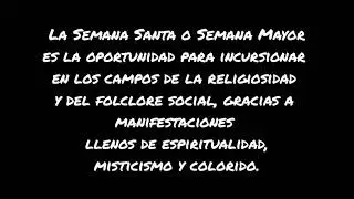 Semana Santa en Quito