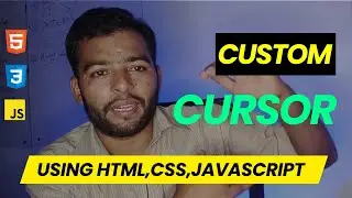 🚀 HTML CSS JavaScript Project | Create an Amazing Custom Cursor Animation on Mouse Move