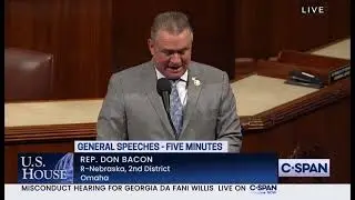Rep. Don Bacon: Black History Month Floor Speech recognizing John and Viv Ewing