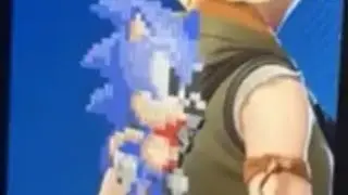 Fortnite X Sonic The hedgehog leaked?!?