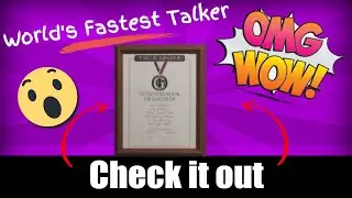 A very British underdog worlds fastest talker  Promo - Steve Woodmore