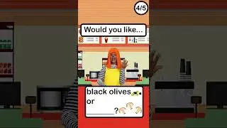 Complete this Interactive Pizza Story: English Quiz for Beginners  