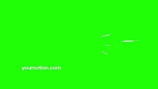 Motion Speed Lines Green Screen Animation Overlay