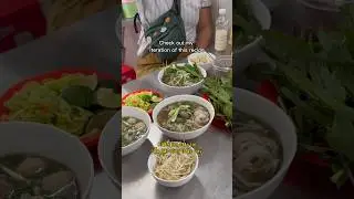 Southern Style Phở Bò #vietnamesecuisine #vietnamesefood #phobo #beefpho