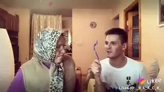 Бабушка и муштра!!!🖤😂
