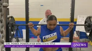 Freer High School student becomes powerlifting champion