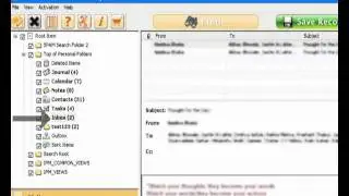 how to Outlook PST