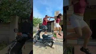 Bike pe karaya balance😱 