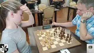 WFM Fatality (2015) vs IM O. Ivanov (2305). Chess Fight Night. CFN. Blitz