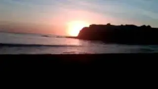 sun set at pirates cove