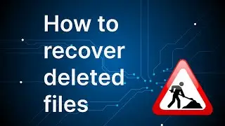 How to recover deleted files