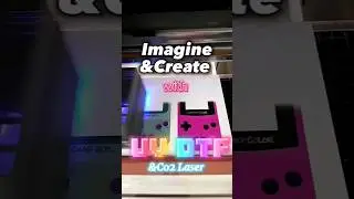 Imagine and Create With UV DTF and CO2 Laser