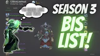 Priest BIS List (PVP) Season 3 l  l World of Warcraft: The Burning Crusade Classic