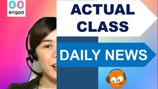 ENGOO ACTUAL CLASS|ENGOO SAMPLE CLASS| DAILY NEWS