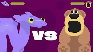 Toothless Dancing VS Freddy Fazbear | Animation