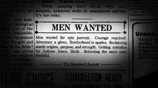 Men Wanted For Epic Journey