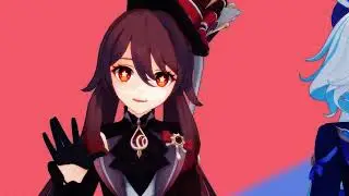 【4K/MMD/原神Genshin Impact】Hutao Furina/123 tiktok/