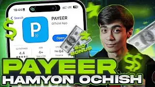 PAYEER HAMYON OCHISH VA PUL TASHLASH // $500+ KONKURS