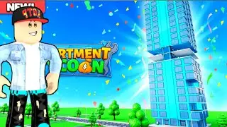 Constructing TALLEST BUILDING In Roblox Apartment Tycoon!