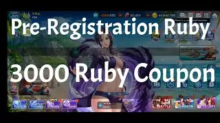 How to Redeem Pre-Registration Coupon Code | Get 3,000 FREE RUBY | King of Fighters All Star