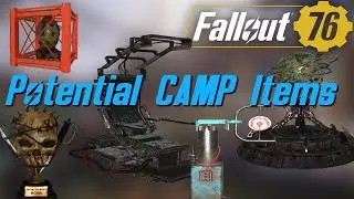 Fallout 76 - Potential CAMP Items - Datamine