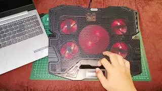 Review Cooling Pad Laptop Notebook Taffware K5