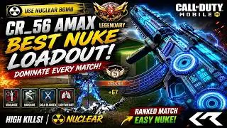 CR-56 AMAX BEST NUKE LOADOUT 🔥 | Easy Nuclear in Ranked! | COD Mobile