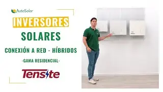 Inversores Solares Tensite: Monofásicos, Trifásicos e Híbridos | Gama residencial