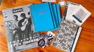 Oasis 30周年特別展のロルバーンとVlog📖🎧✨【Live Forever】#オアシス展