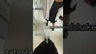 Cute Couple Handshake 🥰 #shorts
