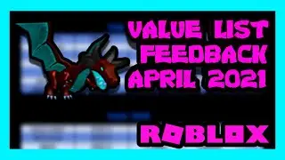 ASSASSIN VALUE LIST FEEDBACK APRIL 2021 [Zickoi]