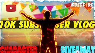 My First Vlog 😳 | 10K Subscriber Special Vlog | And Character Giveaway