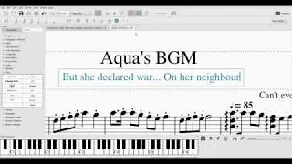 I Arranged Aqua's BGM