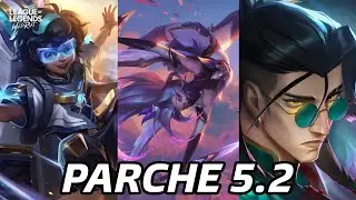 PARCHE 5.2 DE WILD RIFT - CRONOGRAMA: LANZAMIENTO DE MILIO, TODAS LAS SKINS Y NÚMEROS DE MORDE.