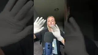 ASMR glove sounds 